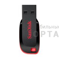 Флешка USB 64 Гб SanDisk  Cruzer Blade  чёрный Флешка USB 64 Гб SanDisk  Cruzer Blade  чёрный