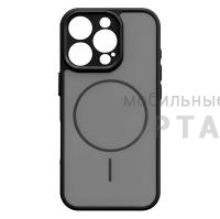 Чехол Matte MagSafe с защитой камеры в техпаке, iPhone 17, Black