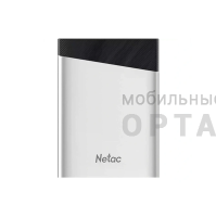 Внешний SSD  Netac   120 GB  Z6S USB-C чёрный/серебро, USB 3.2