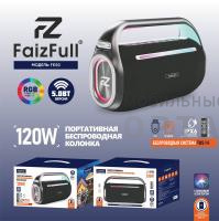 Аудио-колонка беспроводная FaizFull FK50 120W RGB IPX6