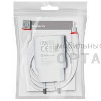 Сетевое ЗУ DEFENDER UPC-24 2xUSB,5V/2.1А,кабель Type-C, белый (1/200)