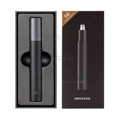 Триммер для носа и ушей XIAOMI HN1, 2Вт, Huanxing, беспроводной, пластик, black