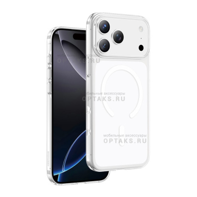 Чехол KEEPHONE X-CRYSTAL ULTRA SLIM MagSafe для iPhone 18 Pro/17 Pro CLEAR